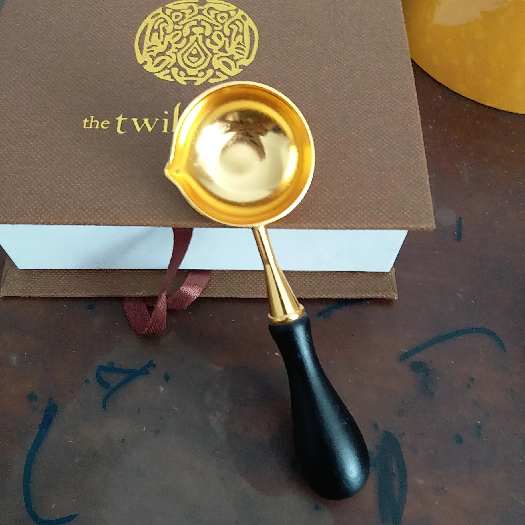 Воск штамп уплотнение ложка для воска горячего использования расплавит воск