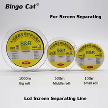 5pc Mobile Phone Cutting Line Tungsten Alloy Wire Alloy Gold Molybdenum Wire For Broken Glass Cutting Remove LCD Screen Separate