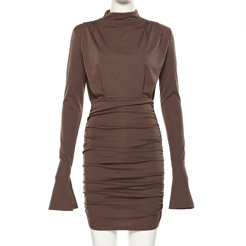 Женское облегающее мини-платье Townlike креативные вечерние платья с длинными