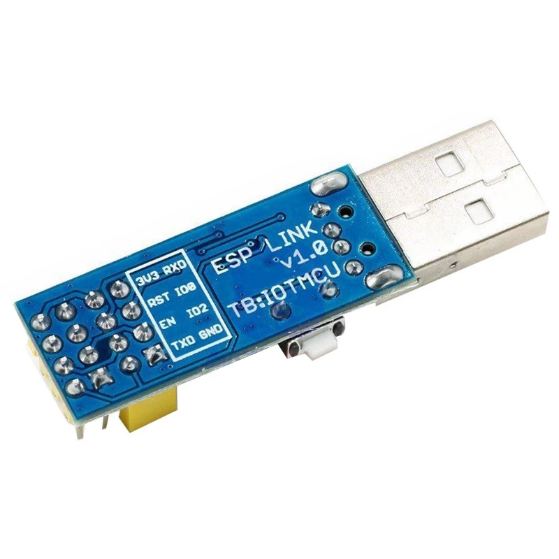 Usb To Esp8266 Esp-01 Esp-01S Serial Wifi Bluetooth Module Adapter Download Debug Link Switch For Arduino Ide Development Modu |