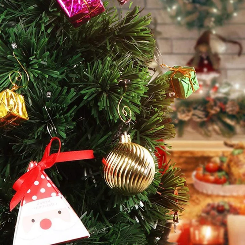 Акция! 80 шт. крючки для Рождественского украшения S-образные вешалки крючок