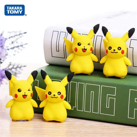 

Милый мультяшный ластик Pokemon Pikachu, креативный ластик для детей дошкольного возраста
