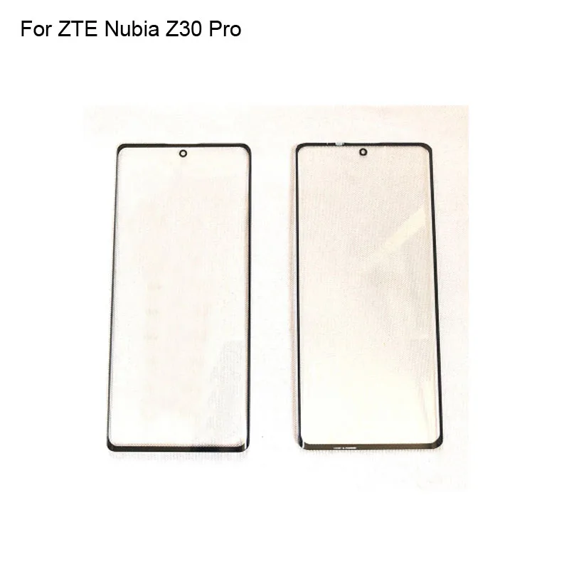 Внешний ЖК-экран для ZTE Nubia Z30 ProTouch, передняя панель, стеклянная крышка объектива для ZTE Nubia Z 30 Pro NX667J без гибкого кабеля