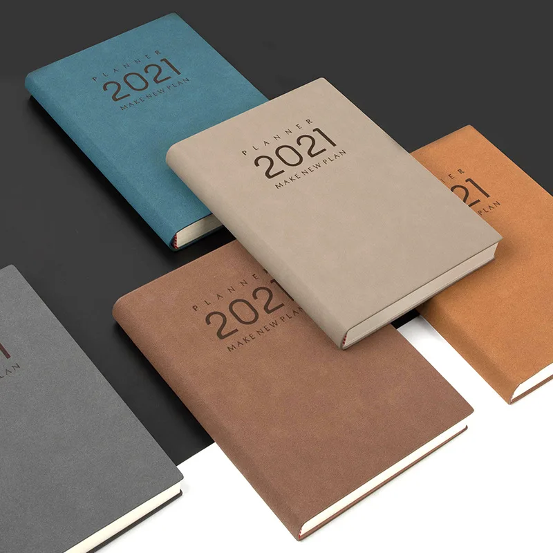 

2021 календарь Тетрадь день планнер на план книга A5 практичный ежедневник блокноты принадлежности для школьников, студентов канцелярские то...