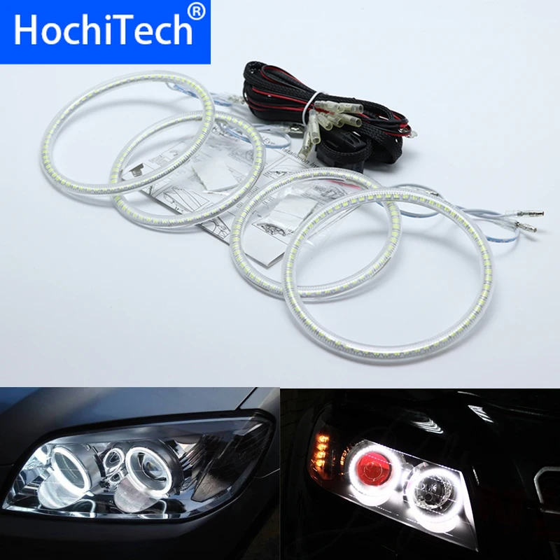 

for CHEVROLET CAPTIVA S3X 2006 - 2011 Ultra bright SMD white LED angel eyes 2600LM 12V halo ring kit daytime running light
