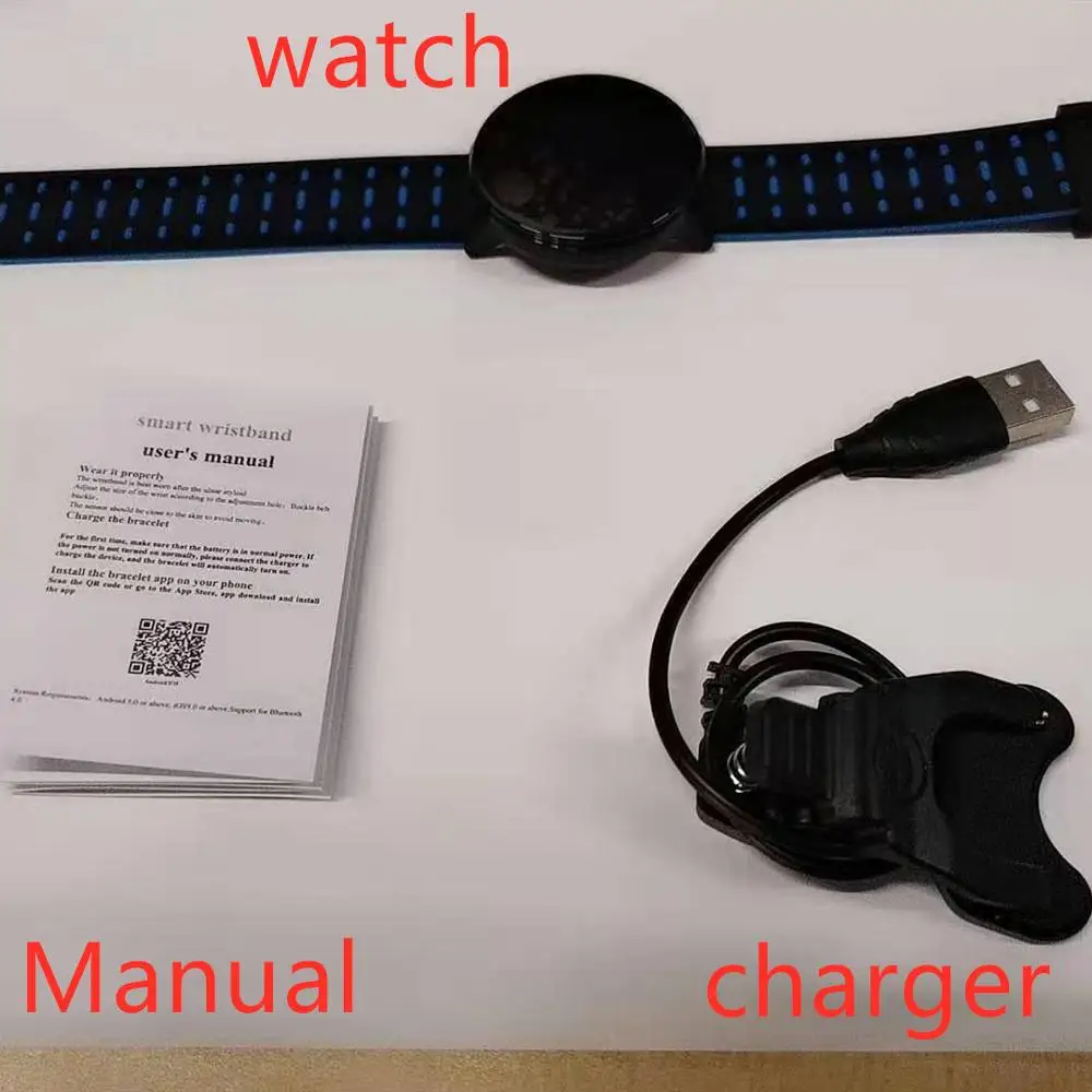 

2020 Bluetooth Smart Watch Men Blood Pressure Smartwatch Women Watch Sport Tracker Digital Clock Band WhatsApp For Android Ios