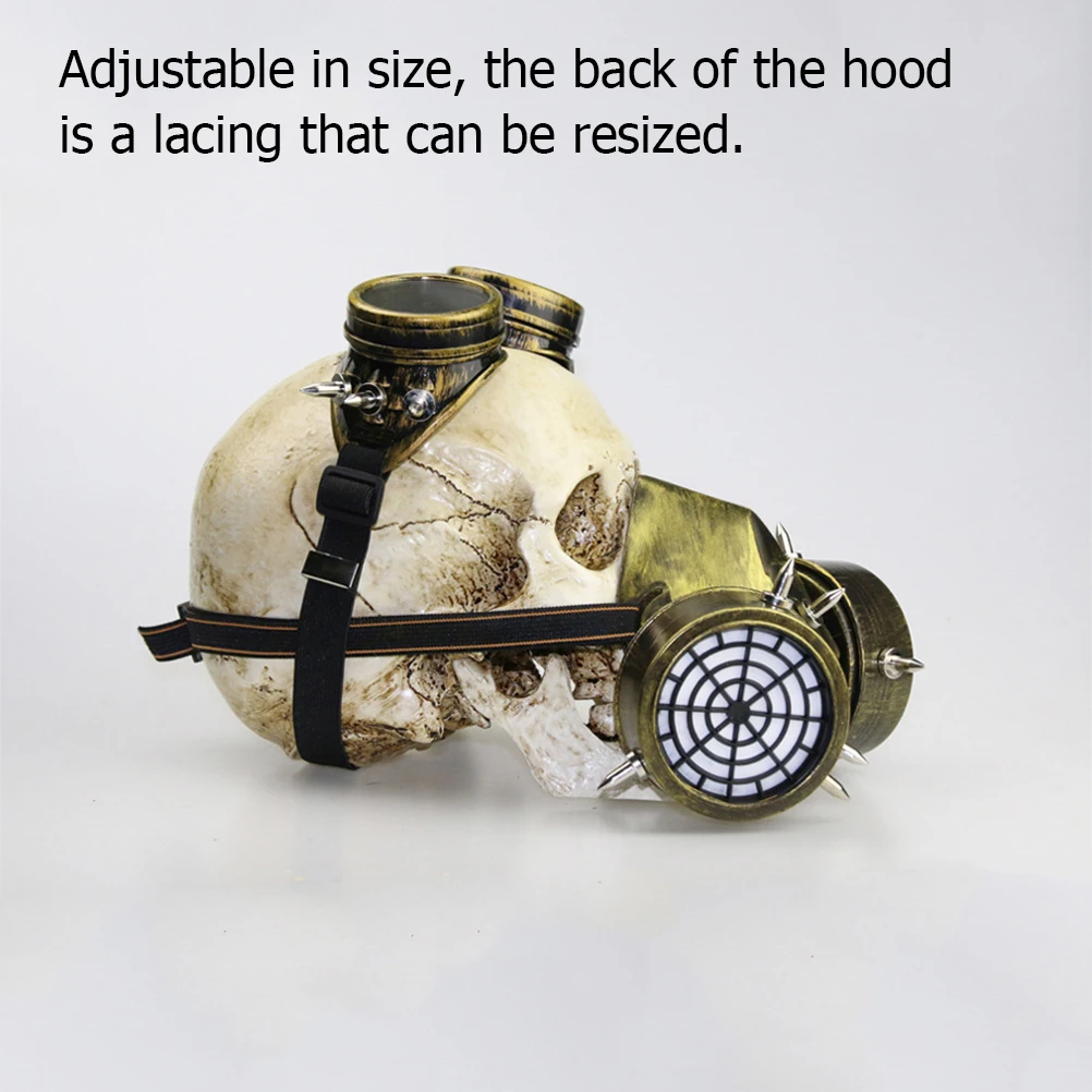 Очки в стиле стимпанк противогаз очки реквизит для косплея маска маскарада