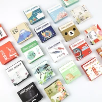 40pcsbox cute landscape series stickers diy hand account album notebook decoration sealing stickers cute student stationery