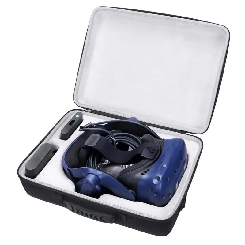 

Storage Bag Carrying Box Protective Case Shell Portable Travel Shockproof for HTC VIVE Pro Virtual Reality Headset H9EB