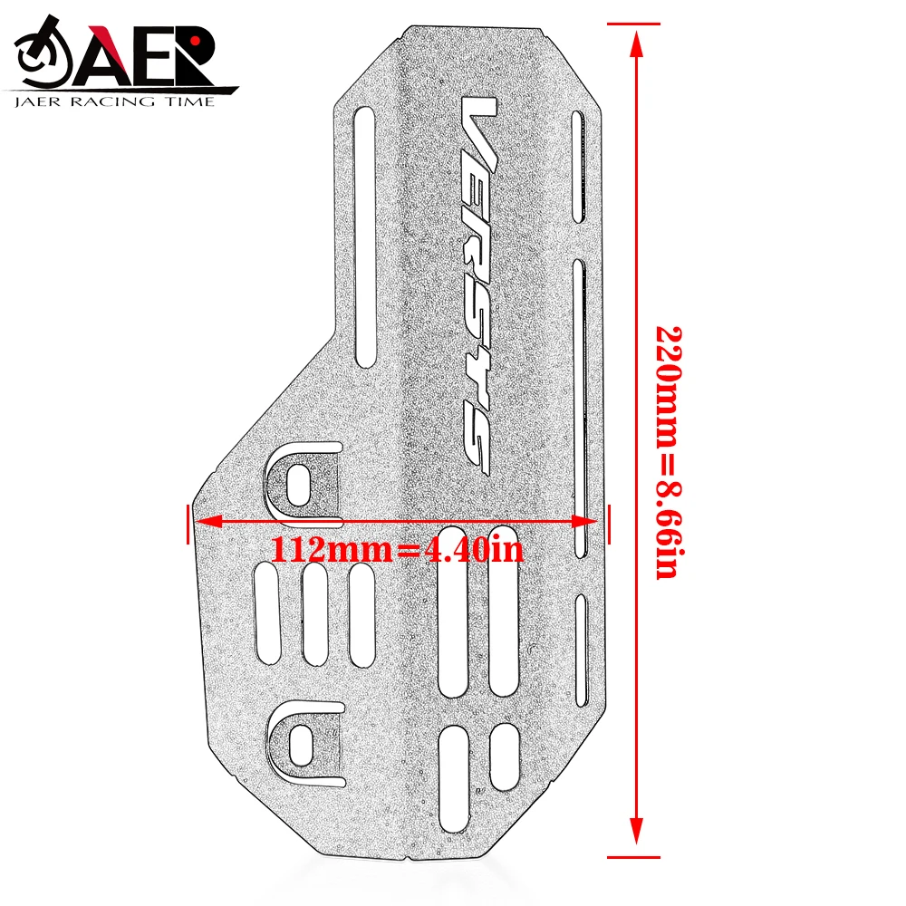 

Front Shock Absorber Spillplate Fork Absorption Guard Protector Leg Cover Board for Kawasaki VERSYS 650 1000 2015-2020