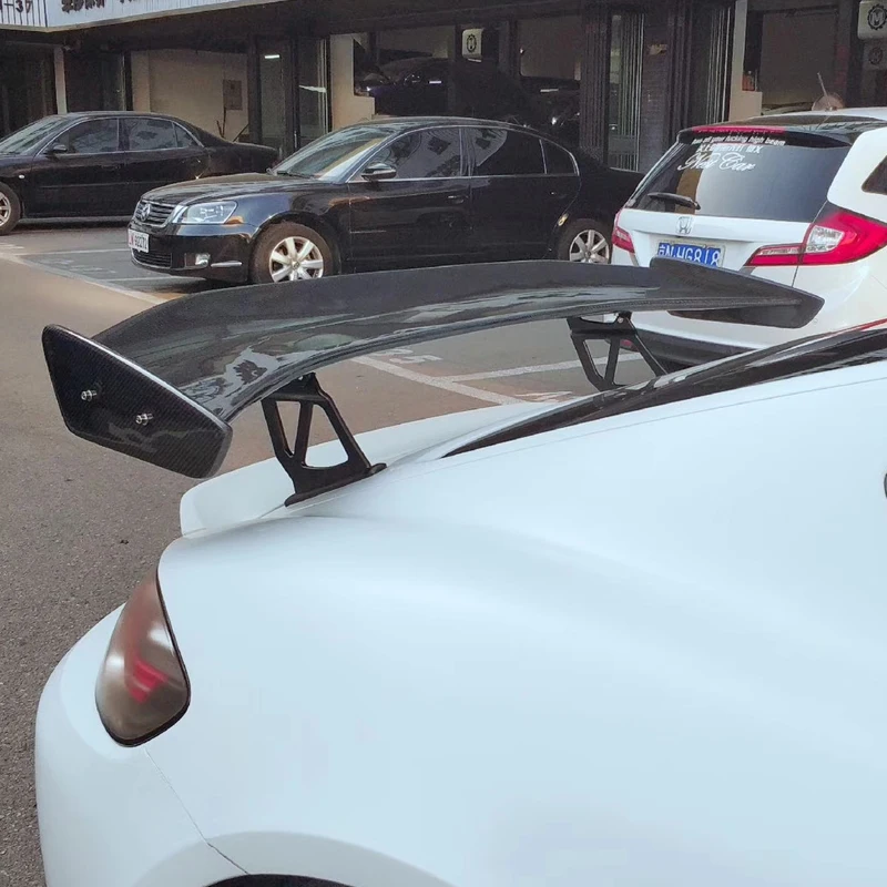 Задний спойлер из углеродного волокна задние крылья для Porsche Cayman 981 986 987 718 GT4 GT 2016