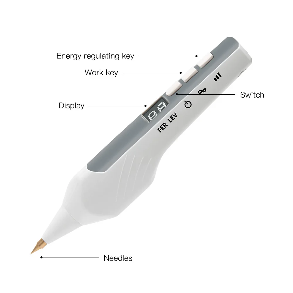 9 уровней перезаряжаемая плазменная ручка для фибробластов подтяжка век лифтинг