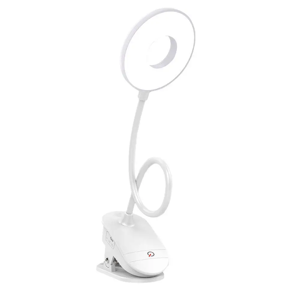 

Clip Wireless Table Lamp Study 3 Modes 1200mah Flexo Led T Lamp Lamps Lamp Rechargeable 7000k Reading Usb Desk Light W7O2