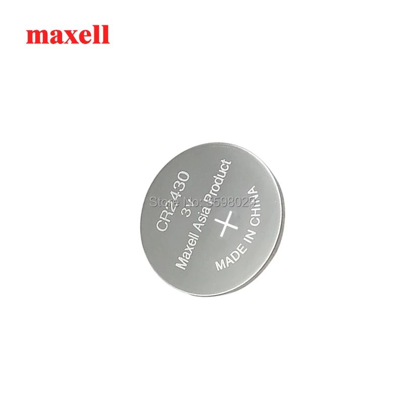 Новые оригинальные батареи Maxell CR2430 CR 2430 3V литиевые для часов слуховых