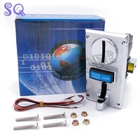 slot game mulit coin acceptor selector 9 electronic roll down mechanism for vending machine fishing cabinet arcade game ticket