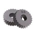 Инструмент для накатки, диагональные колеса с линейной накаткой, Шаг 1,01,21,83,0 мм, 2 шт.