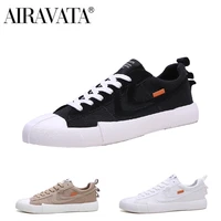airavata mens lace up skateboarding sneakers casual athletic vulcanizecanvas shoes male flat walkiing shoes tenis fashion