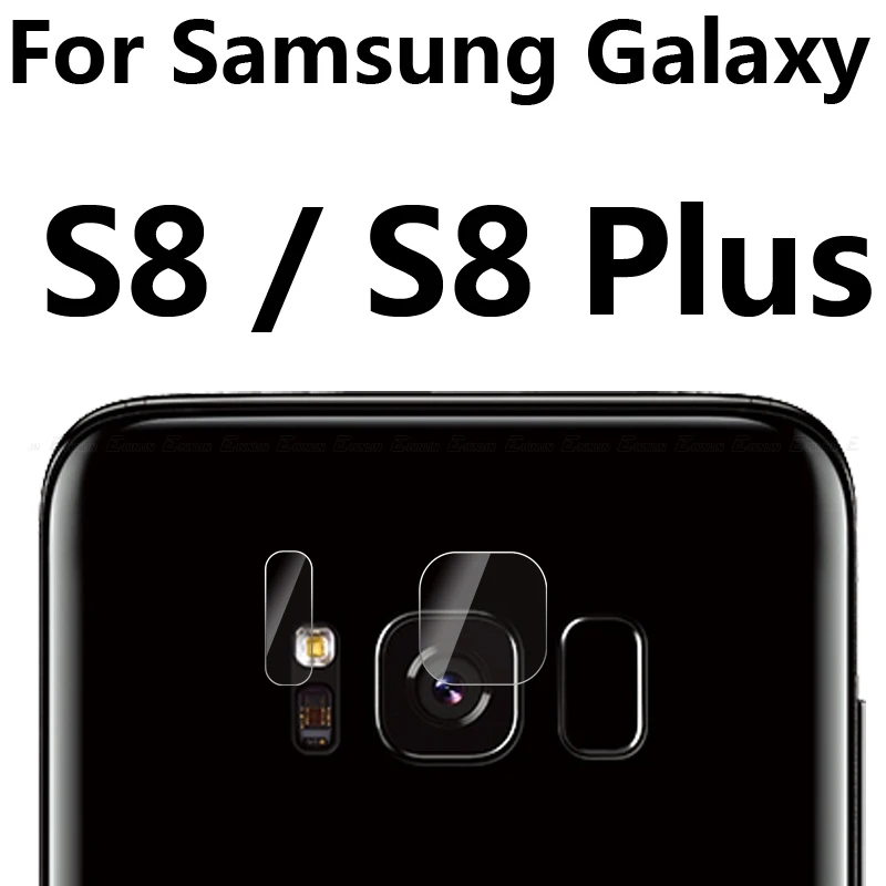 Задняя Защитная пленка для объектива камеры из закаленного стекла для samsung Galaxy S10 5G S10e S9 S8 Plus S7 edge Note 10 9 8 - Цвет: For S8 or S8 Plus