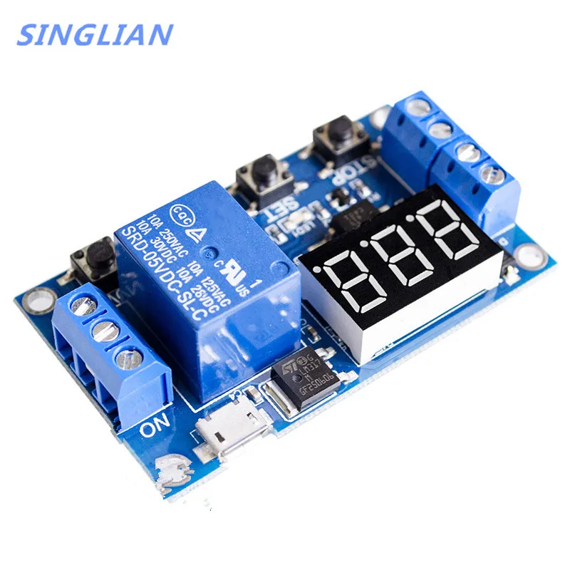 Один релейный модуль XY J02 время задержки отключения питания триггер цикла