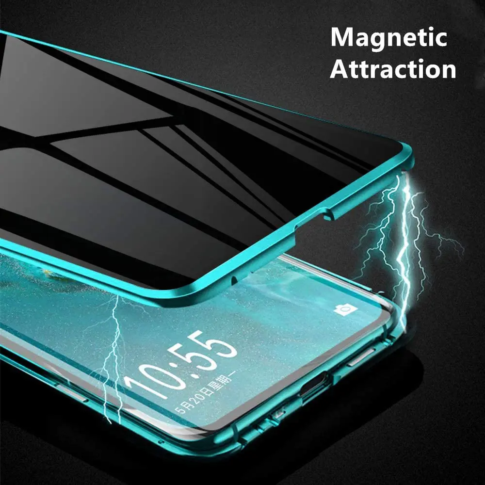 

Чехол для Samsung a30s, противоударный чехол для телефона Samsung Galaxy A50s, A70, A70s, A91, металлический магнитный двухсторонний чехол из закаленного стекла