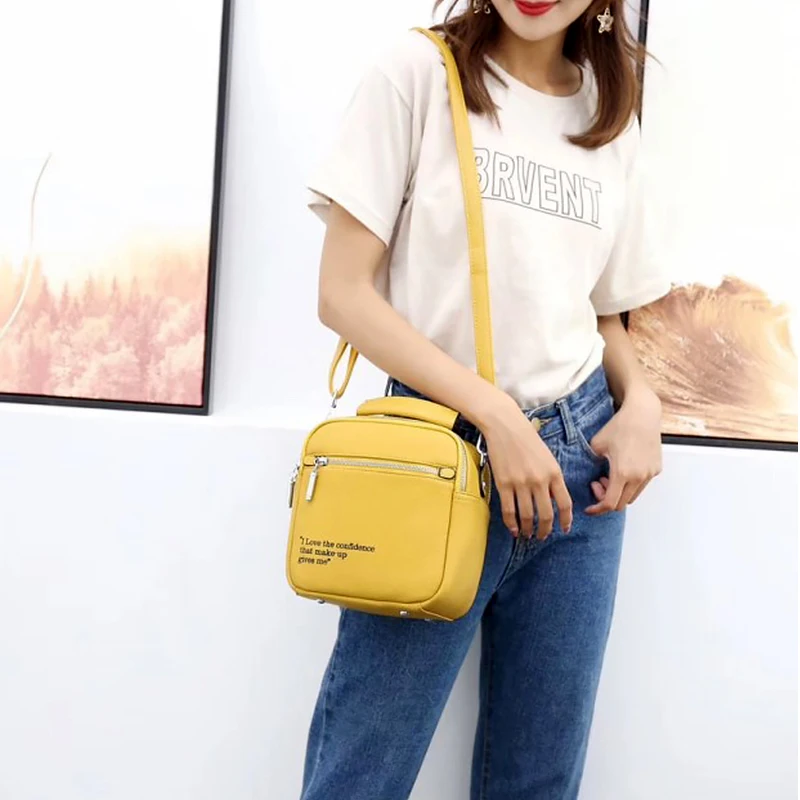 Женская сумка через плечо AMELIE GALANTI модная маленькая квадратная мессенджер на