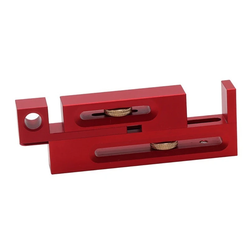 

Saw Slot Adjuster Mortise & Tenon Tool Movable Measuring Block Making Seam Adjust Controller Table Saw Slot Drop Shipping