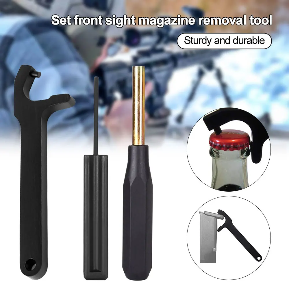 

Glock Magazine Plate Disassembly Tool Mag Plate Front Sight Takedown Punch Removal Tool for Glock 17 19-41 Hunting Accessories