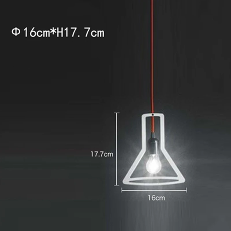

Modern Geometry Wine Bottle Pendant Lights Lighting Single Head Kitchen Hanging Lamps Restaurant Home Decor Hanglamp Luminaria