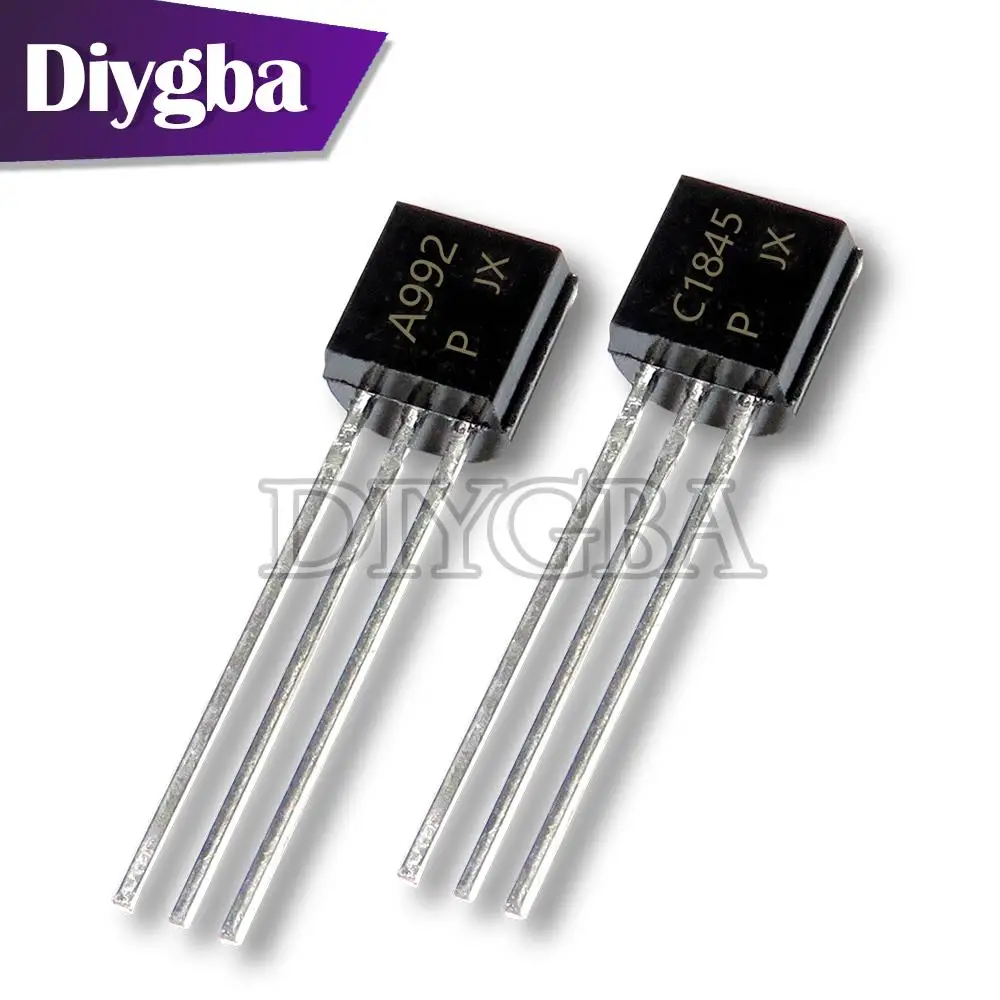 

Новые оригинальные трубки 2SA992 TO-92 2SC1845 TO92 10 пар A992 C1845 Hi-Fi, 20 шт.
