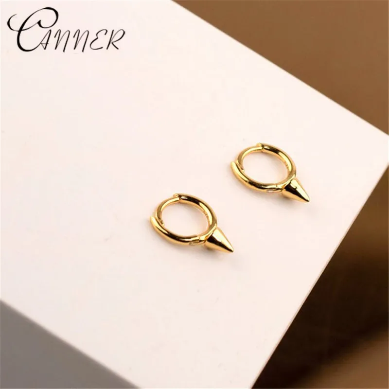 Маленькие серьги с шипами заклепками женские гипоаллергенные 925 пробы