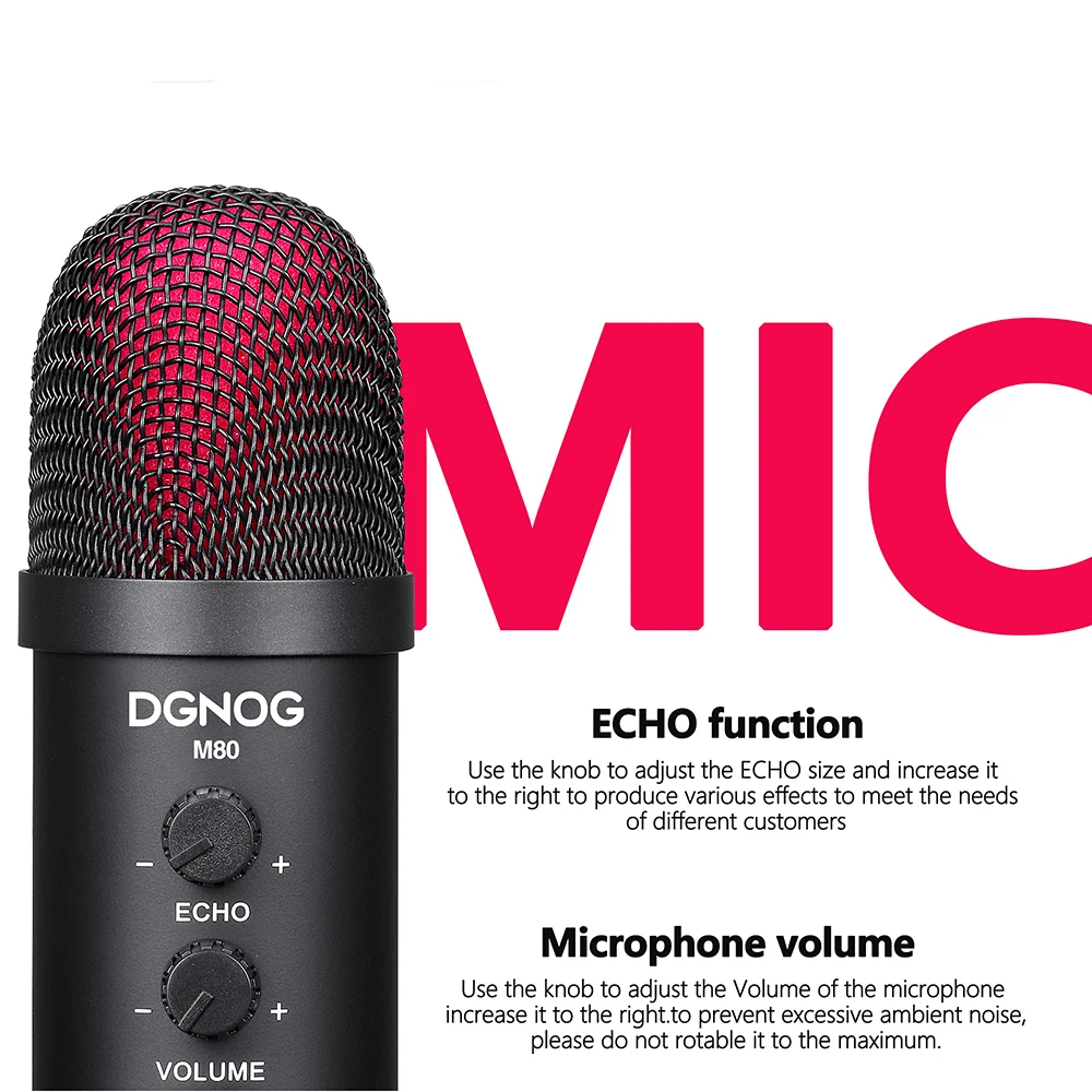 Конденсаторный USB-микрофон для ПК игровой Bluetooth-микрофон телефона с подставкой и