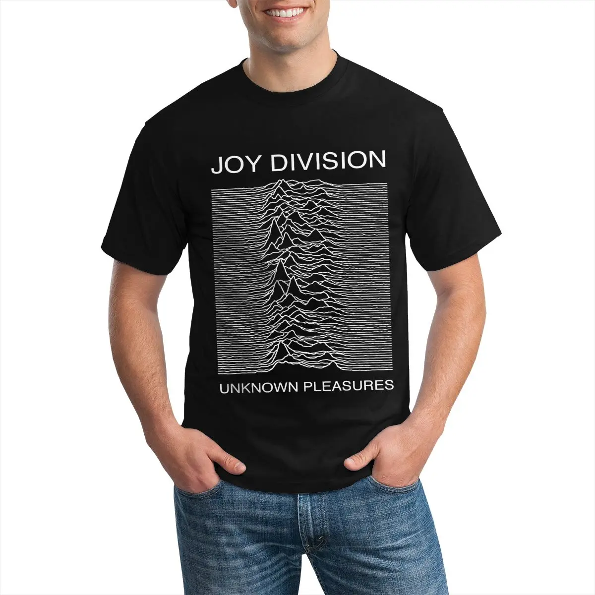 Футболка мужская оверсайз с надписью Joy Division Unknown приятности | Мужская одежда