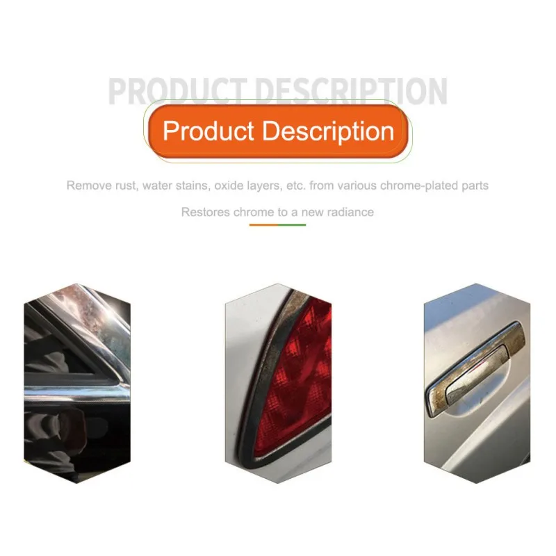 Car Logo Rust Metal Bright Strip Decorative Cleaning Brightener Renovation Chrome Plating Retreading Tools | Автомобили и
