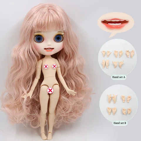 Кукла ICY DBS Blyth No 2 БЕЛАЯ и черная кожа Шарнирное тело 1/6 BJD Специальная цена Игрушка в подарок