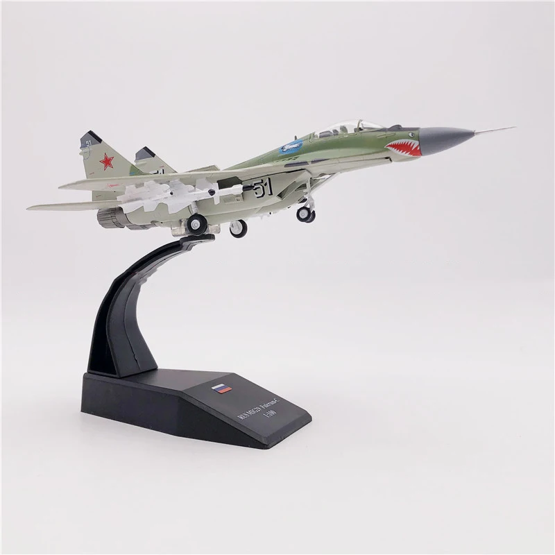 

1/100 Scale Russia Fulcrum MIG-29 Mig 29 Model toy aircraft airplane fighter models children toys for display show collections