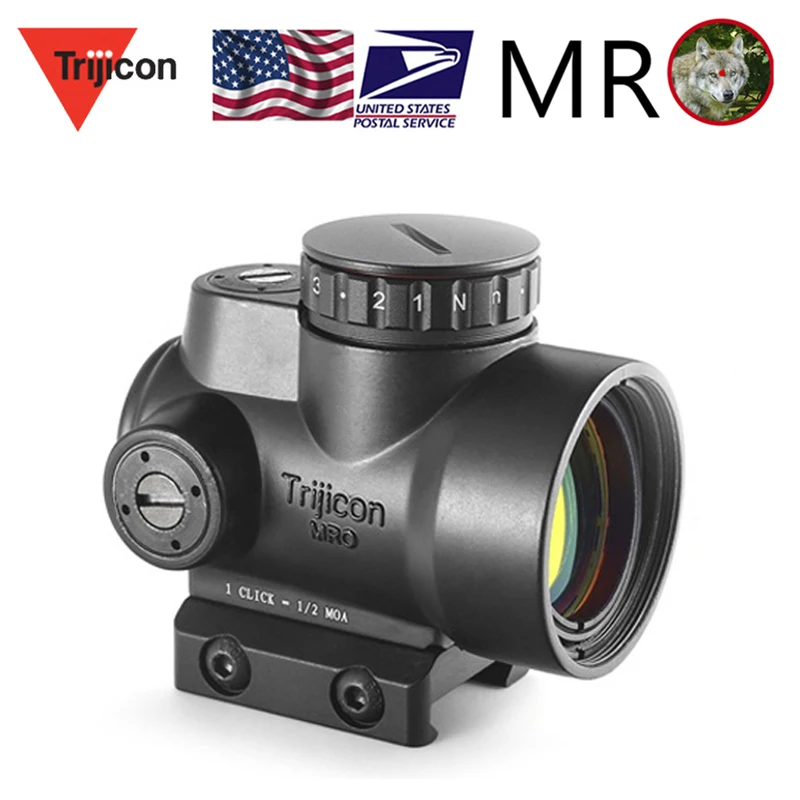 Trijicon МРО голографический красный точечный прицел охотничий оптический с