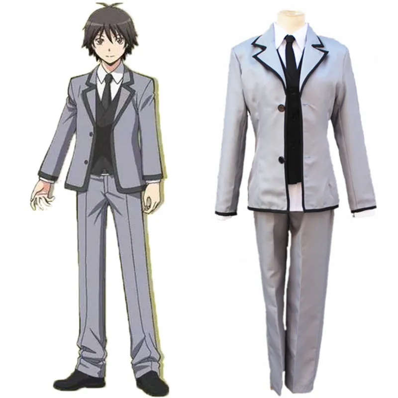 Ansatsu Kyoushitsu аниме классные костюмы для косплея Isogai Yuuma косплей унисекс