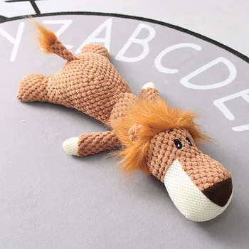 Jouets de dentition en peluche pour chiens, jouets de dents molaires, animaux mignons, marijuana, éléphant, beurre, grinçant, chiot 2
