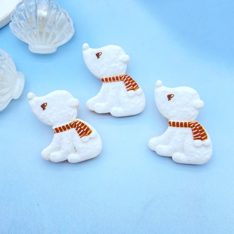 

20Pcs New Resin Mini Cute Cartoon Animal Flat Back Cabochon Scrapbook Kawaii DIY Embellishments Accessories K48