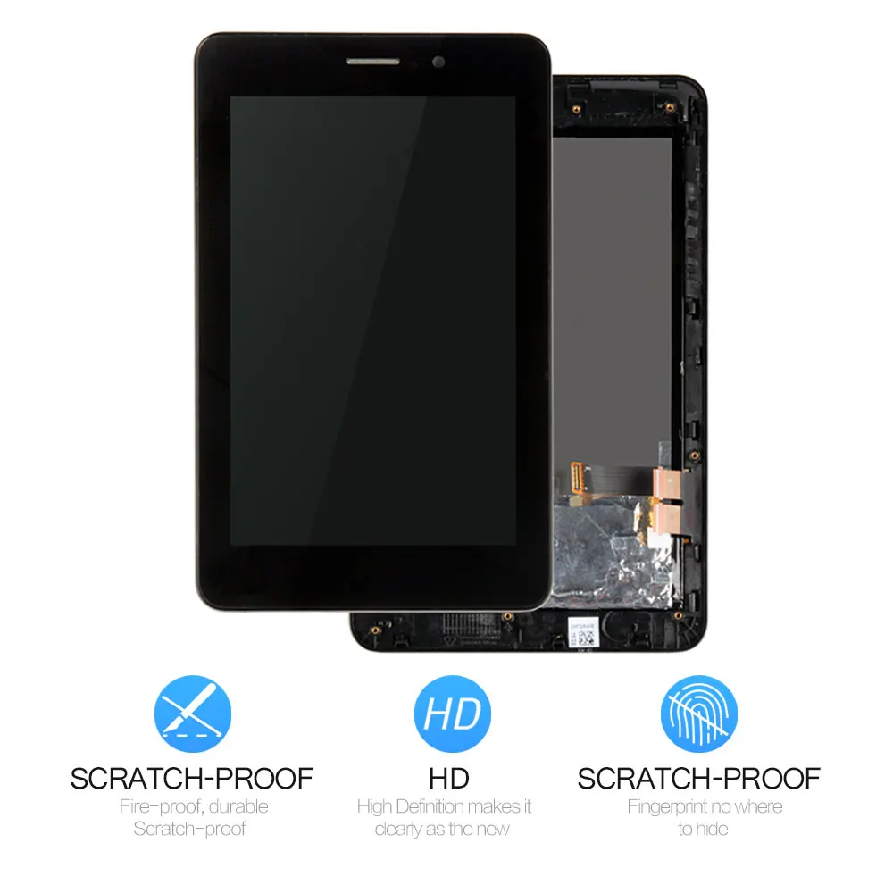 Original 7" For ASUS Fonepad ME371MG ME371 K004 LCD Display Matrix Screen Touch Assembly with Frame Tablet PC Parts | Компьютеры и