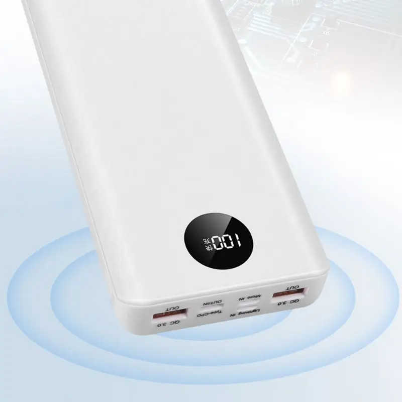 Чехол для внешнего аккумулятора 72XB DIY QC 3 0 быстрая зарядка внешний аккумулятор 18650