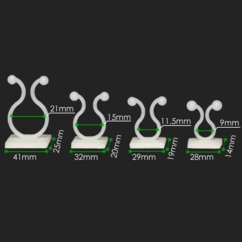 

Plant climbing wall Self-Adhesive Fastener Tied fixture Vine Buckle Hook Garden plant wall climbing Vine Clips Fixed Buckle Hook