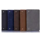 Чехол для планшета Samsung Galaxy Tab A 8,0, 2019, SM-T295, классический винтажный кожаный бумажник с подставкой, защитный чехол для планшета