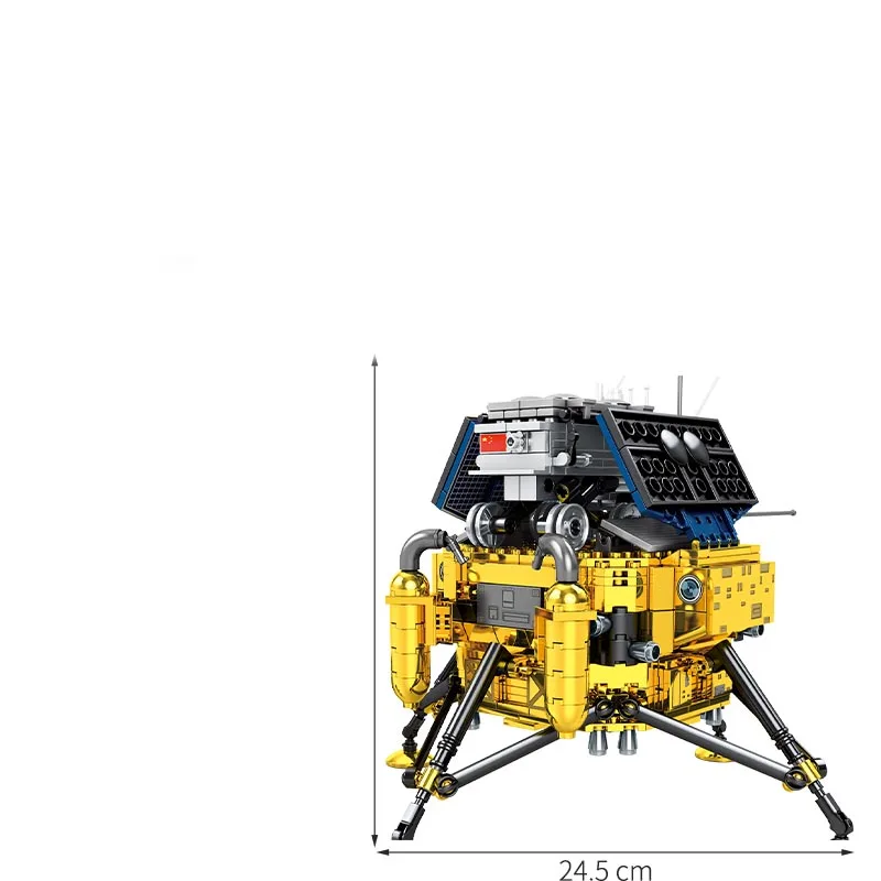 

Sembo blocks 2020 City Creator Space Exploration Lunar Probe Science Laboratory Model Aerospace Building Blocks set Kids Toys