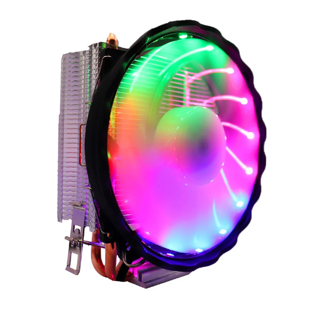 Светодиодный охладитель ЦП RGB 4pin Охлаждающий радиатор для 939/940/938/FM1/FM2/AM4/AM3 +/AM3/AM2