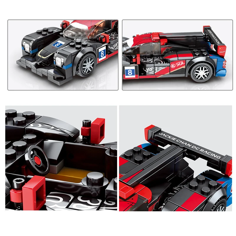 

Sembo Block City Supercar Racing Speed Champion City Technic Super Sports Car Model DIY Building Blocks Brick Toys For Boys