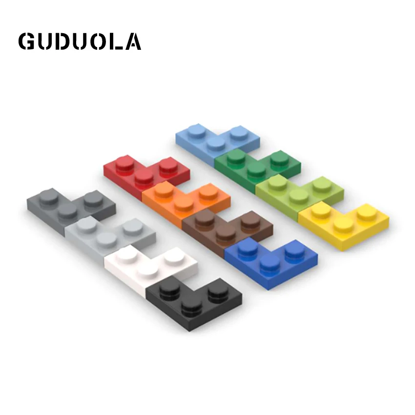 

Guduola Small Particle 2420 Base Plate 2X2 MOC Assembly Building Block low board L Angle Corner Block Parts 80pcs/lot