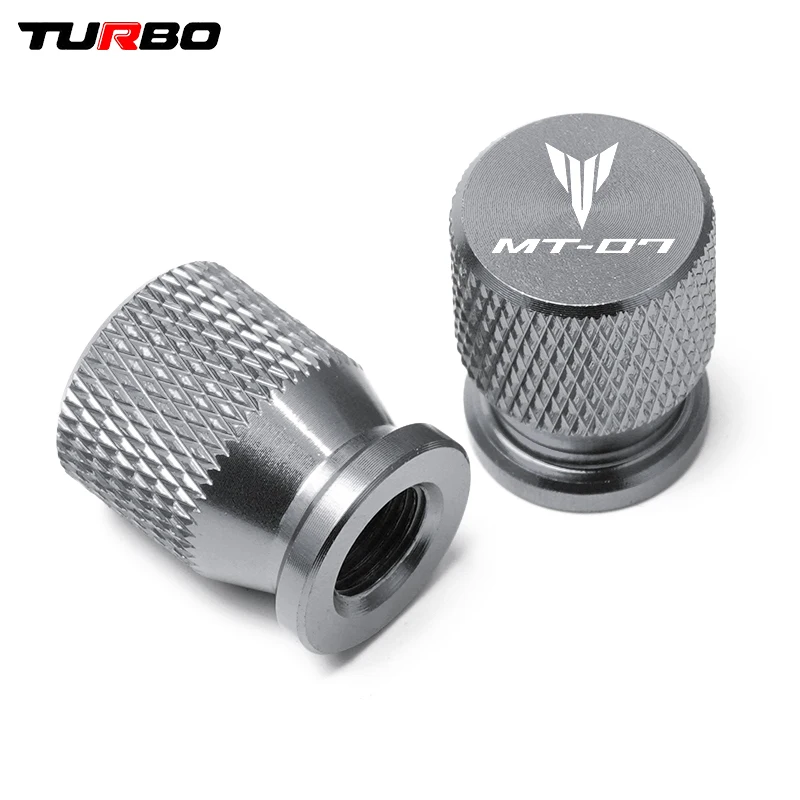 MT07 For Yamaha MT-07 2014-2020 2019 2018 2017 2016 2015 CNC Aluminum Tire Valve Air Port Cover Stem Caps Motorcycle Accessories |