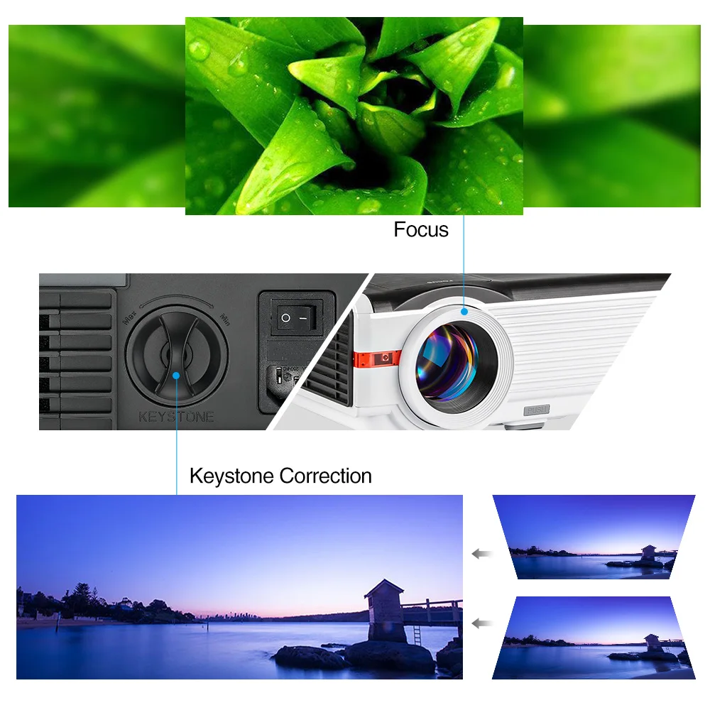 Caiwei A9/A9AB умный Android WiFi lcd светодиодный проектор 1080p домашний кинотеатр 5000 люмен Full HD видео мобильный проектор для смартфонов ТВ