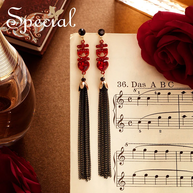 

Special fringe long thin earrings earrings earrings earrings for women's Earrings S2511E